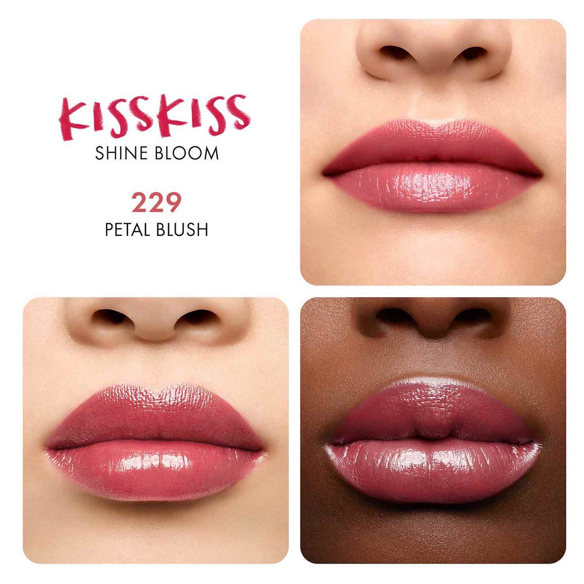 KISSKISS SHINE BLOOM (BARRA DE LABIOS BRILLANTE)